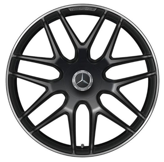 Original Mercedes-Benz AMG alloy wheel forged wheel 9J x 19 ET 52 CLA C118 45 45S AMG rear axle A17740124007X71