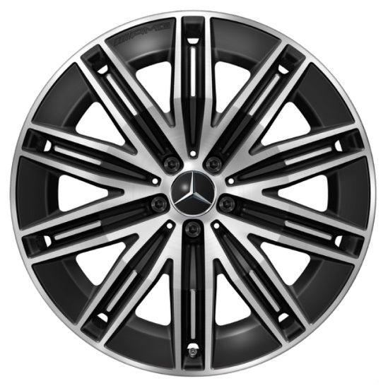 Original Mercedes-Benz AMG aluminum rim 9.5J x 21 ET 30.1 EQS X296 A29640116007X23