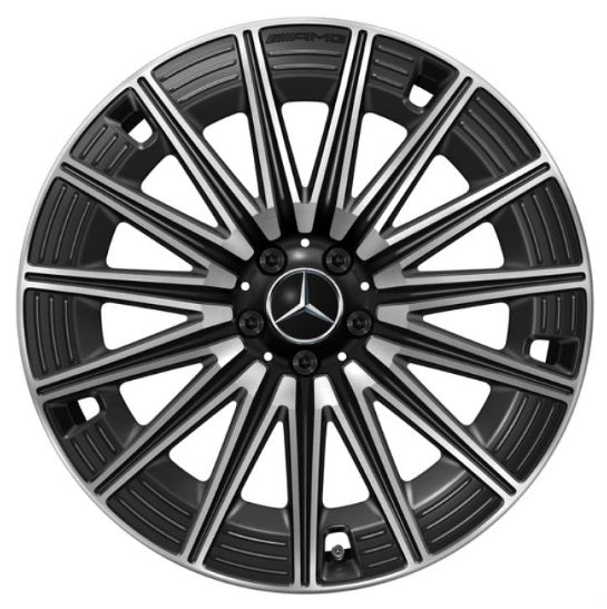 Original Mercedes-Benz AMG alloy wheel 9.5J x 21 ET 51 E-Class W214 rear axle A21440108007X23