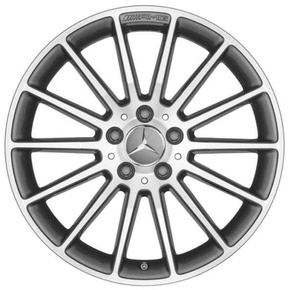 Original Mercedes-Benz AMG alloy wheel 7.5J x 18 ET 52 A-Class W176 B Class W246 CLA 117 front axle A17640102007X21