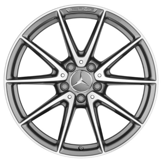 Original Mercedes-Benz AMG alloy wheel 10.5J x 18 ET 57 C-Class W205 rear axle A20540158007X21