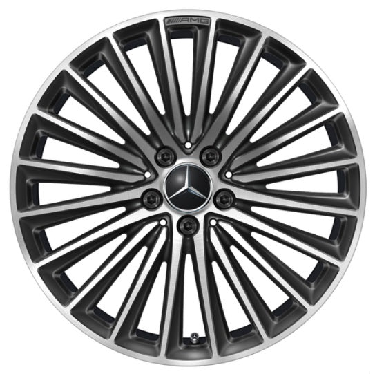 Original Mercedes-Benz AMG alloy wheel 9J x 19 ET 58 C-Class W206 rear axle A20640120007X23