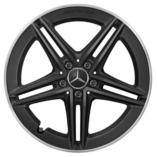 Original Mercedes-Benz AMG aluminum rim 9J x 19 ET 55.2 CLA C118 45 AMG rear axle A17740122007X71