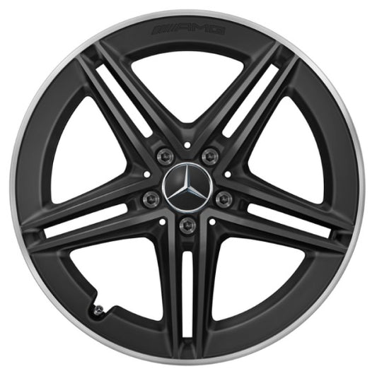 Original Mercedes-Benz AMG aluminum rim 9J x 19 ET 55.2 CLA C118 45 AMG rear axle A17740122007X71