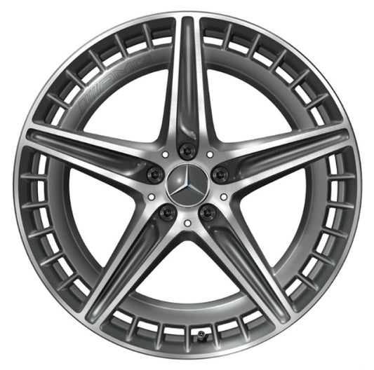 Original Mercedes-Benz AMG aluminum rim 10J x 21 ET 47 EQS V297 A29740116007Y51