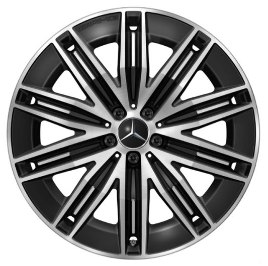 Original Mercedes-Benz AMG aluminum rim 9.5J x 21 ET 30.1 EQS X296 A29640116007X23