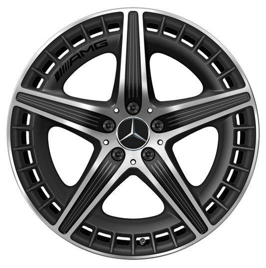 Original Mercedes-Benz AMG Alufelge 9,5J x 21 ET 42 EQE43 EQE53 4Matic X294 SUV A29440114007X36