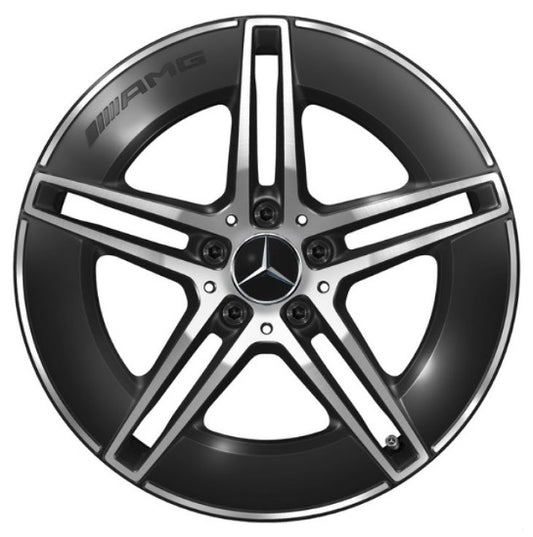 Original Mercedes-Benz AMG alloy wheel 9.5J x 19 ET 51 E-Class W214 rear axle A21440104007X23