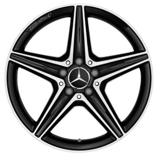 Original Mercedes-Benz AMG aluminum rim 9J x 18 ET 49 E-Class W213 C238 A238 rear axle A21340119007X23