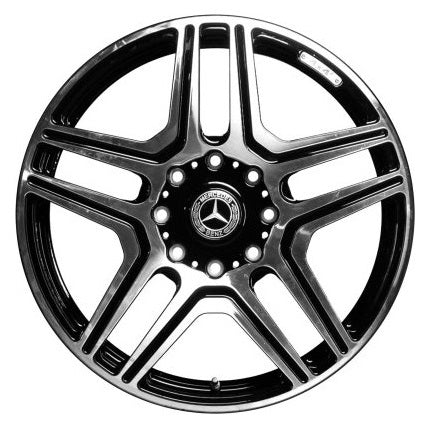 Original Mercedes-Benz AMG aluminum rim 9.5J x 22 ET 58 G-Class 4x4² W463A SUV A4634010600