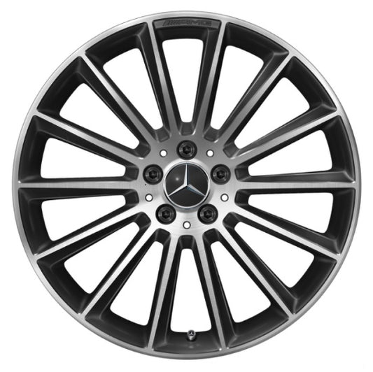 Original Mercedes-Benz AMG alloy wheel 8J x 20 ET 43 E-Class W213 C238 A238 front axle A21340122007X23