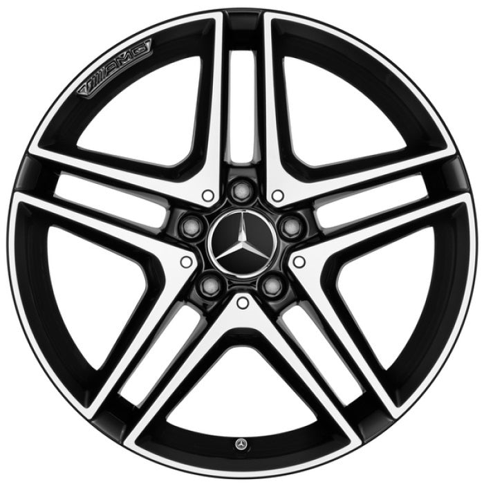 Original Mercedes-Benz AMG aluminum rim 8J x 18 ET 48 A-Class W176 CLA 117 A17640100007X23