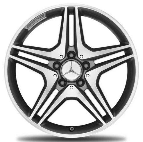 Original Mercedes-Benz AMG aluminum rim 7.5J x 18 ET 52 A-Class W176 B-Class W246 CLA 117 A17640103027X21