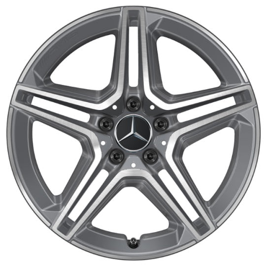 Original Mercedes-Benz AMG aluminum rim 7.5J x 18 ET 49 A-Class W177 B-Class W247 A17740115007X44