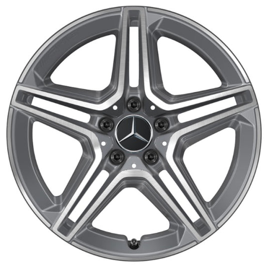 Original Mercedes-Benz AMG aluminum rim 7.5J x 18 ET 49 A-Class W177 B-Class W247 A17740115007X44