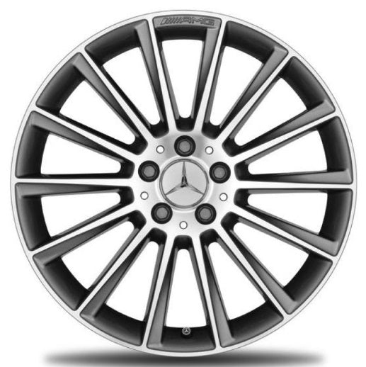 Original Mercedes-Benz AMG alloy wheel 7.5J x 19 ET 44 C-Class W205 front axle A20540113007X21