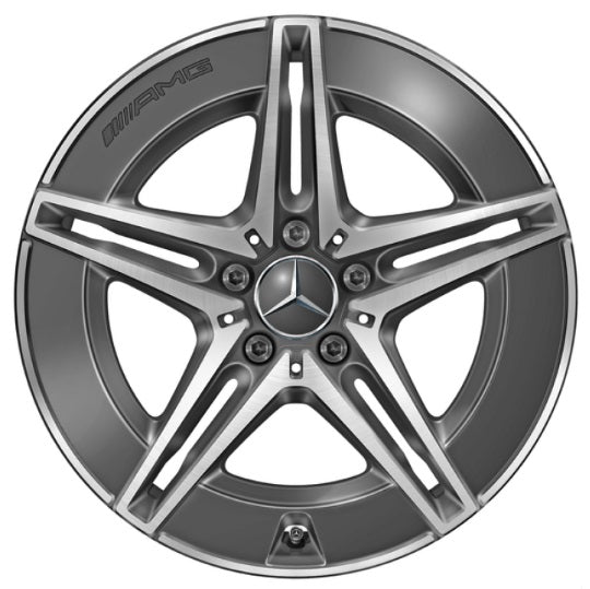 Original Mercedes-Benz AMG alloy wheel 9J x 18 ET 58 C-Class W206 rear axle A20640166007Y51