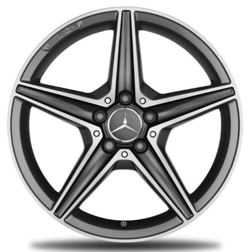 Original Mercedes-Benz AMG alloy wheel 7.5J x 18 ET 44 C-Class W205 front axle A20540111007X21